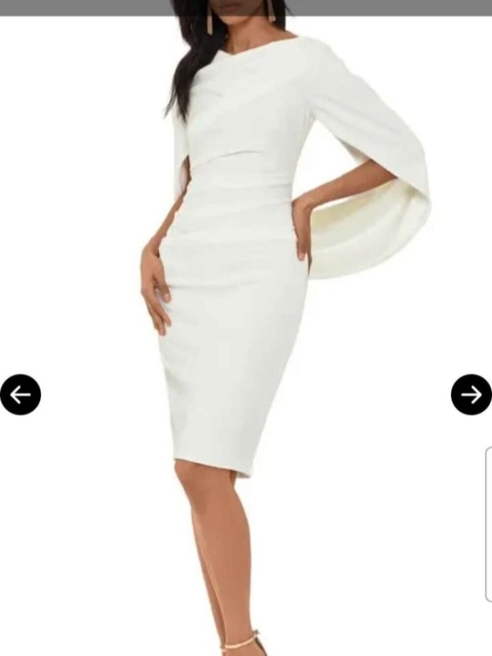 Betsy & Adam white dress 0